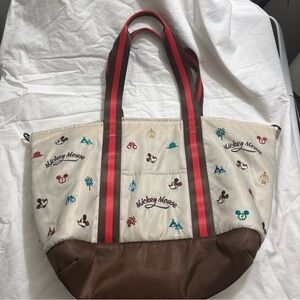 Disney x Rootote collab with Mammy Roo Mickey Mouse baby bag or tote Tokyo Japan